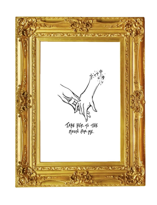 Take Her To The Moon Print