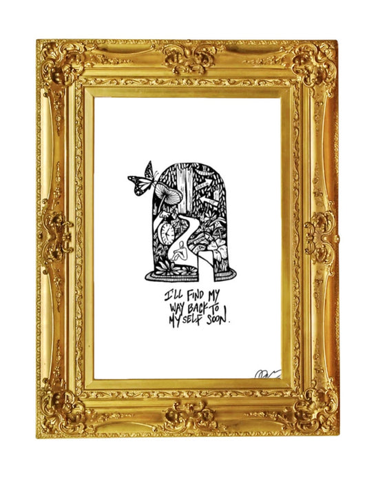 Finding My Way Back Print