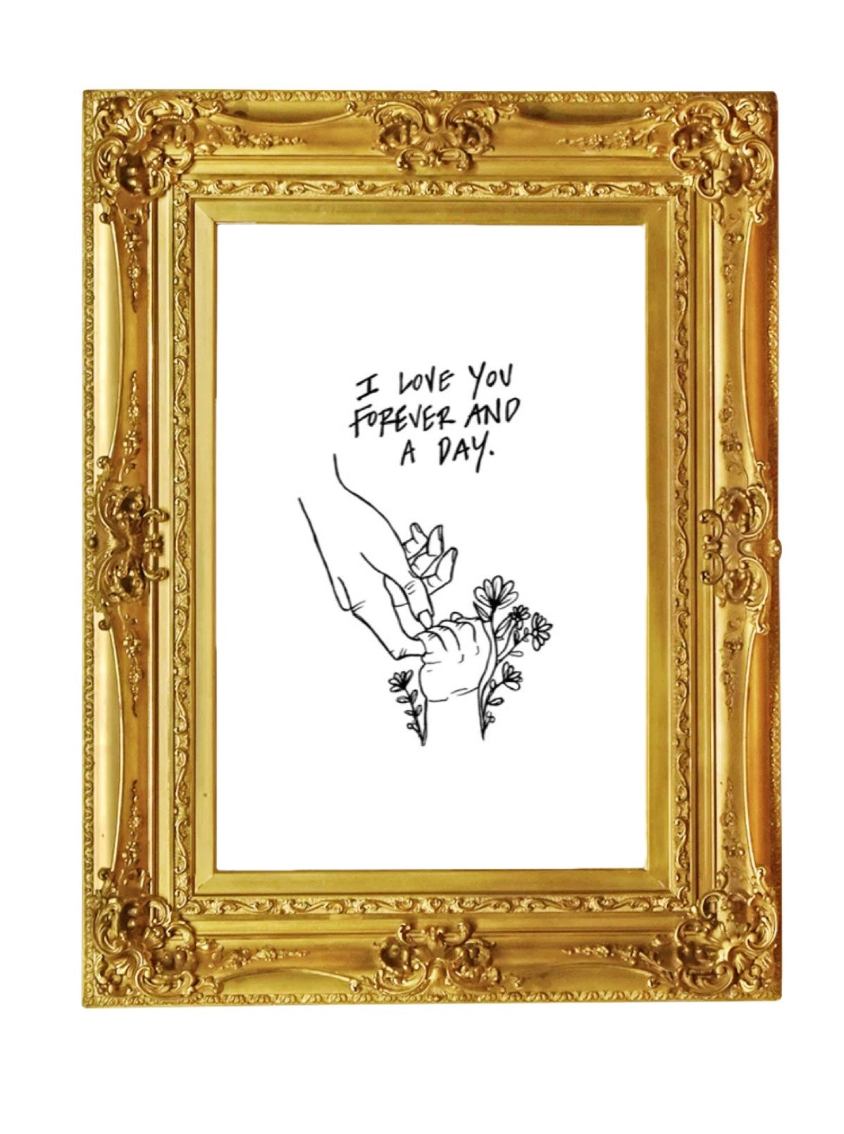 I Love You Forever Print