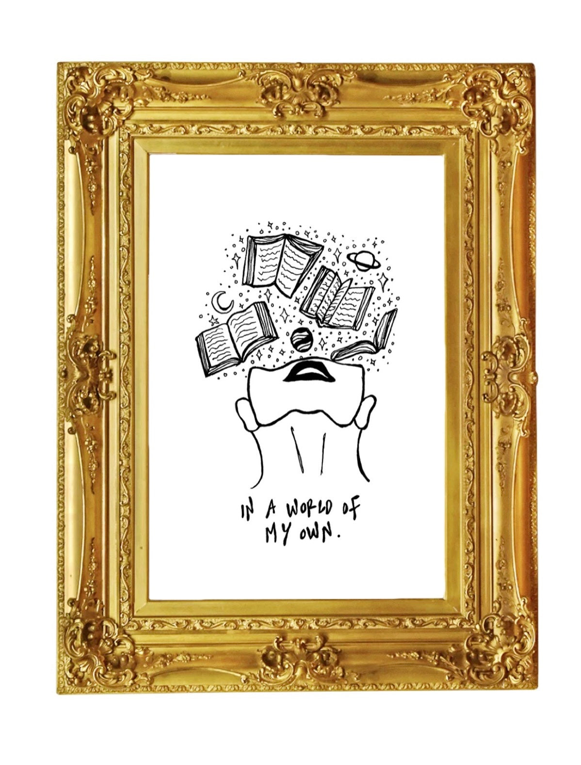 In A World of Books Print