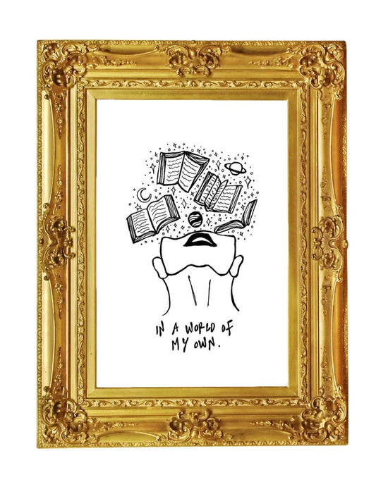 In A World of Books Print