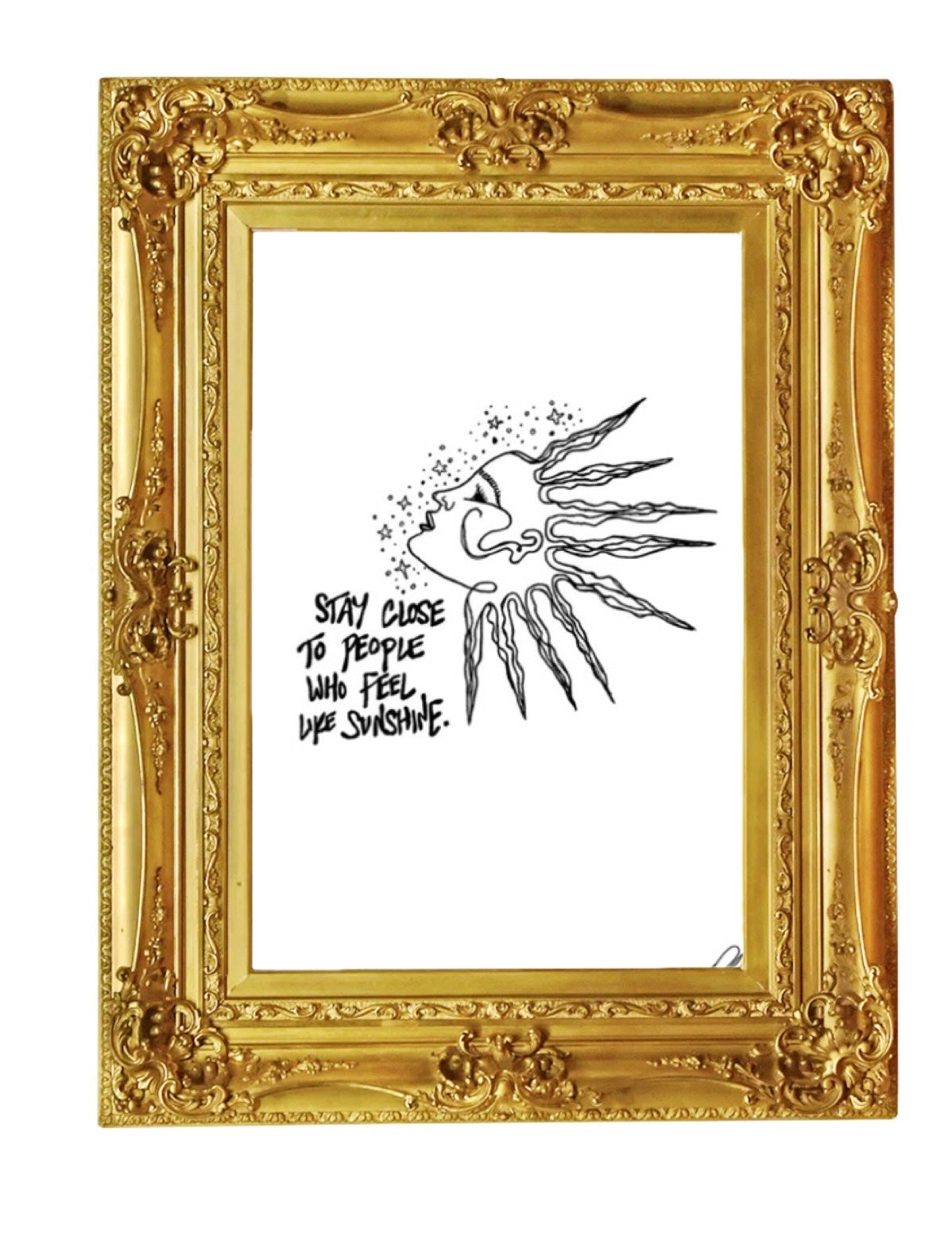 Stay Close To Sunshine Print