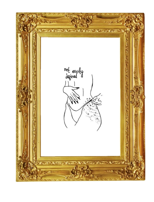 Not Easily Defined Print