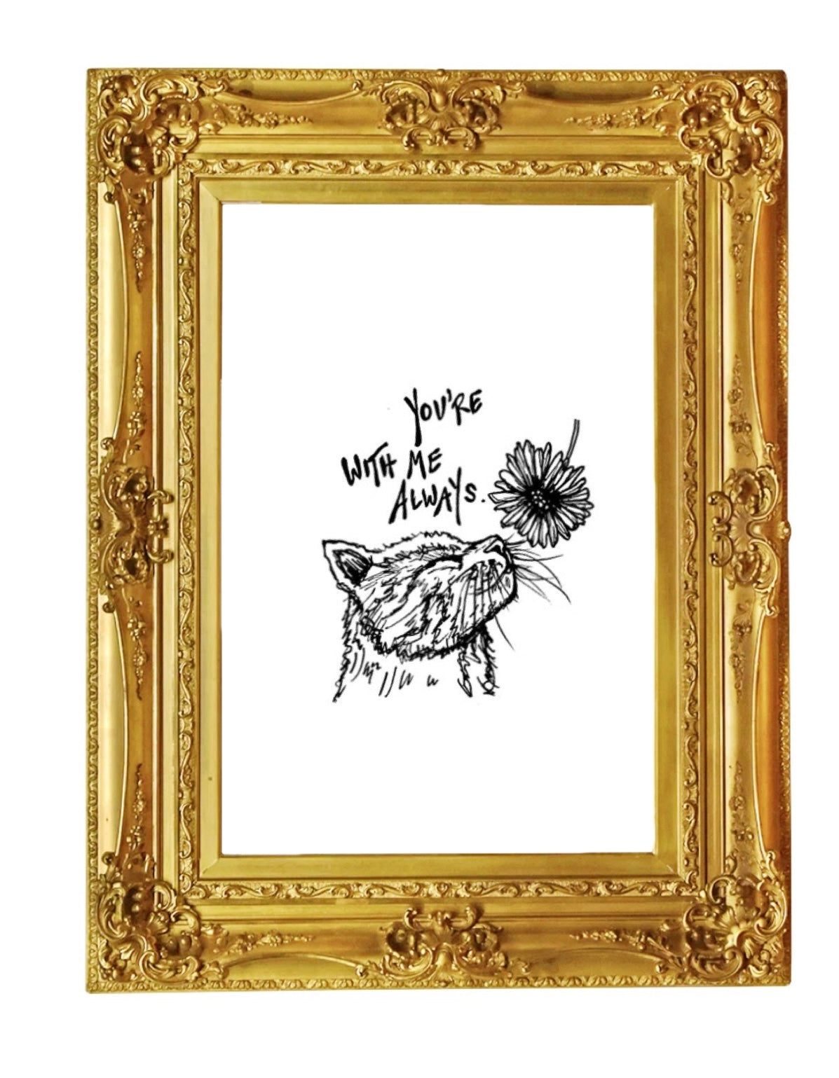 With Me Always Art Print