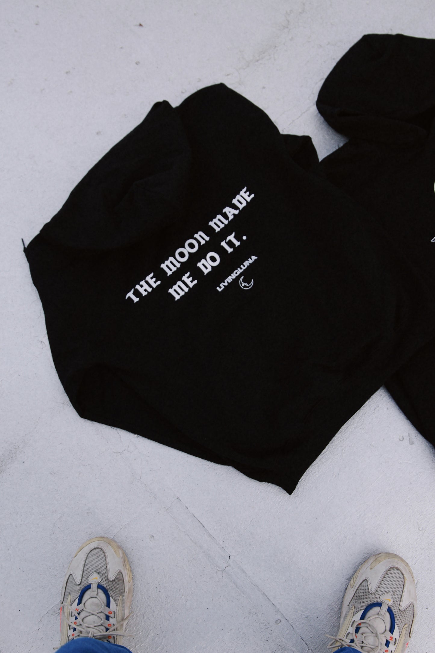 Moon Magic Hoodie in Black