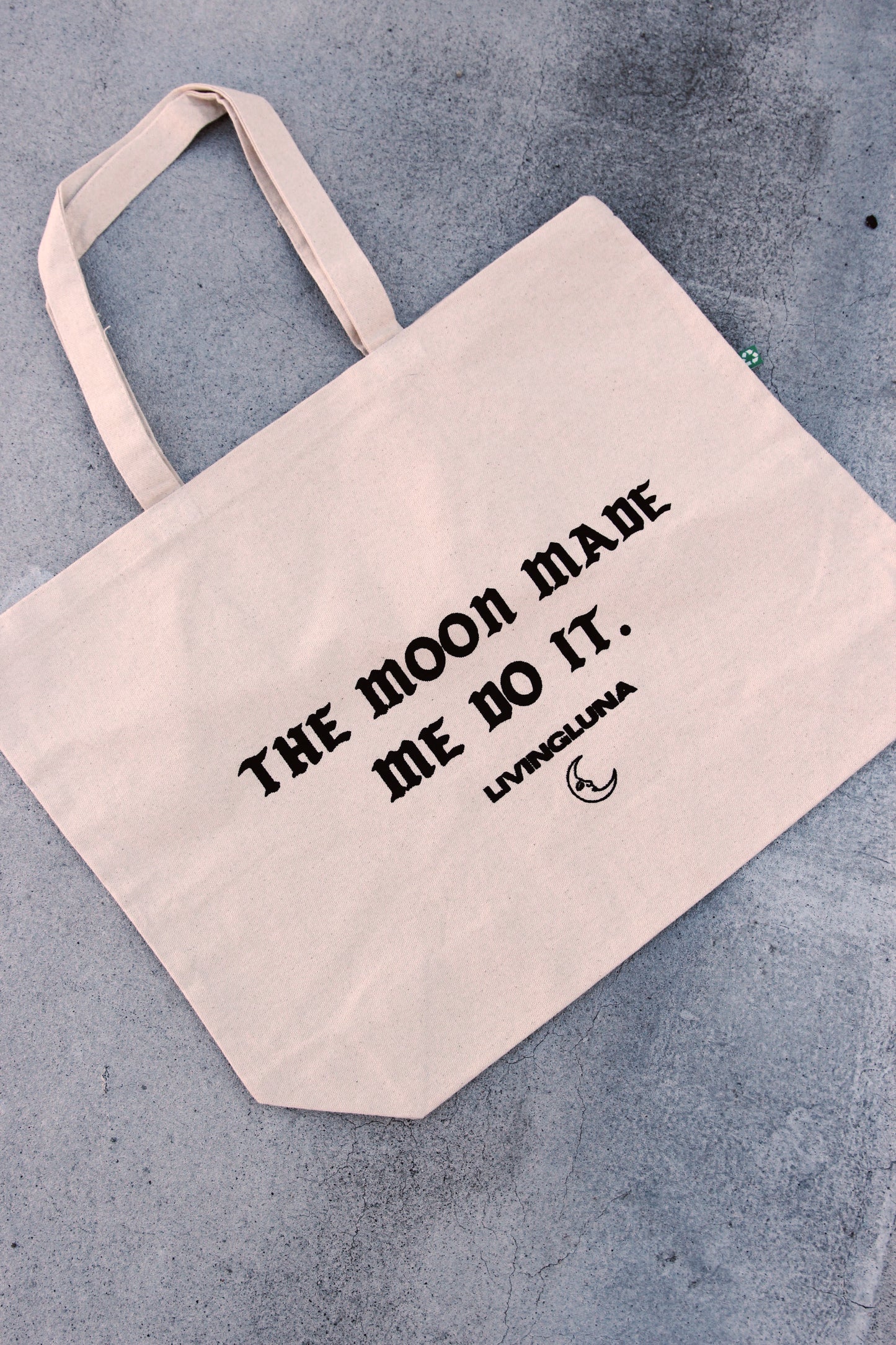 The Moon Made Me Do It XL Tote Bag