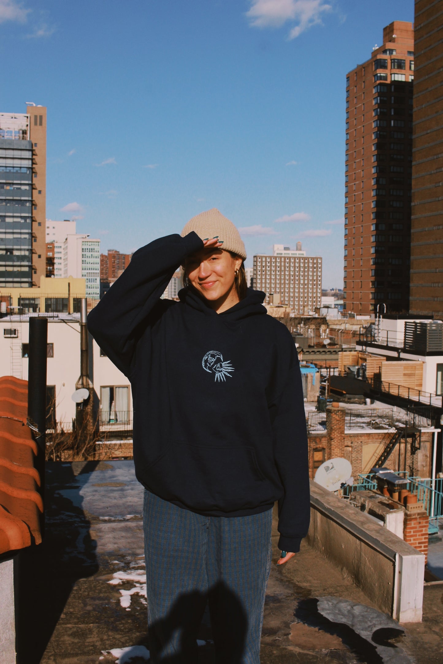 THE INDIGO SWEATSHIRT