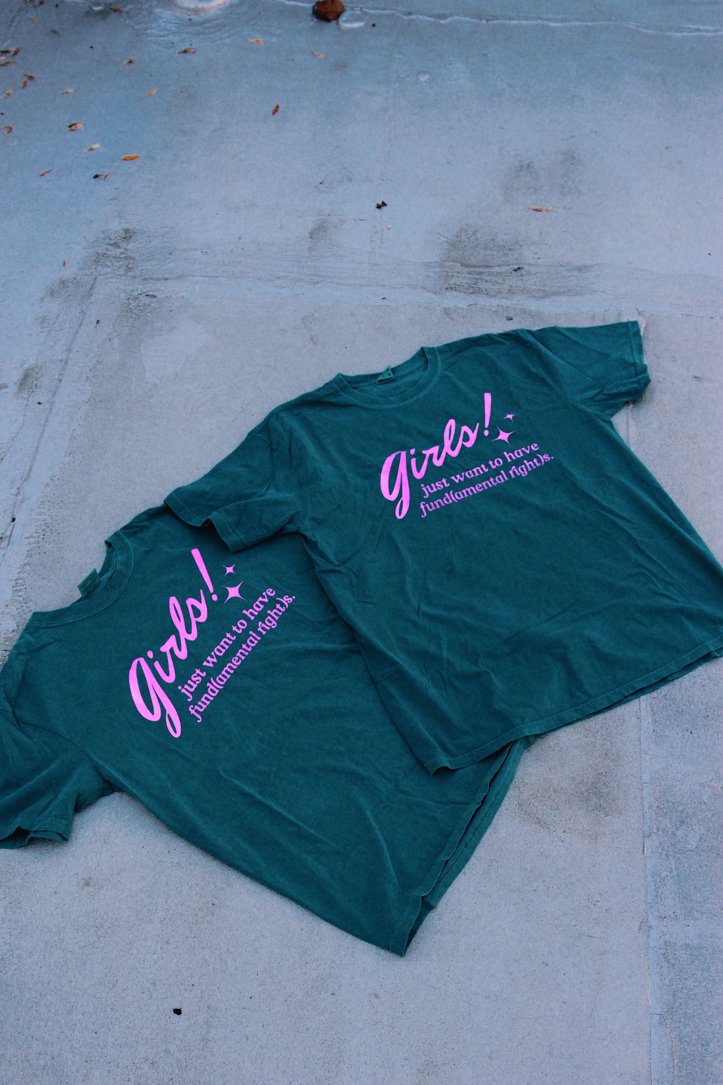 GJWHF Shirt in Hunter Green