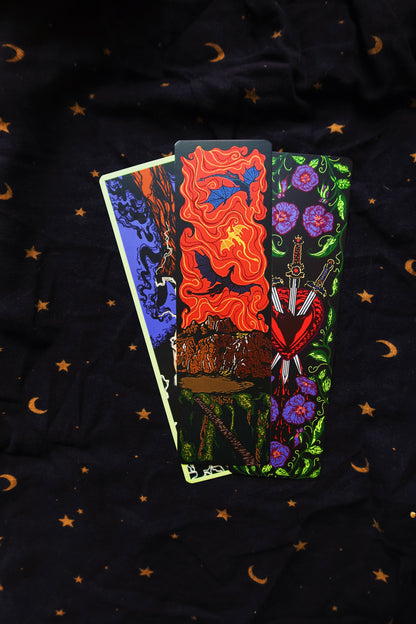 Fourth Wing Bookmark Set