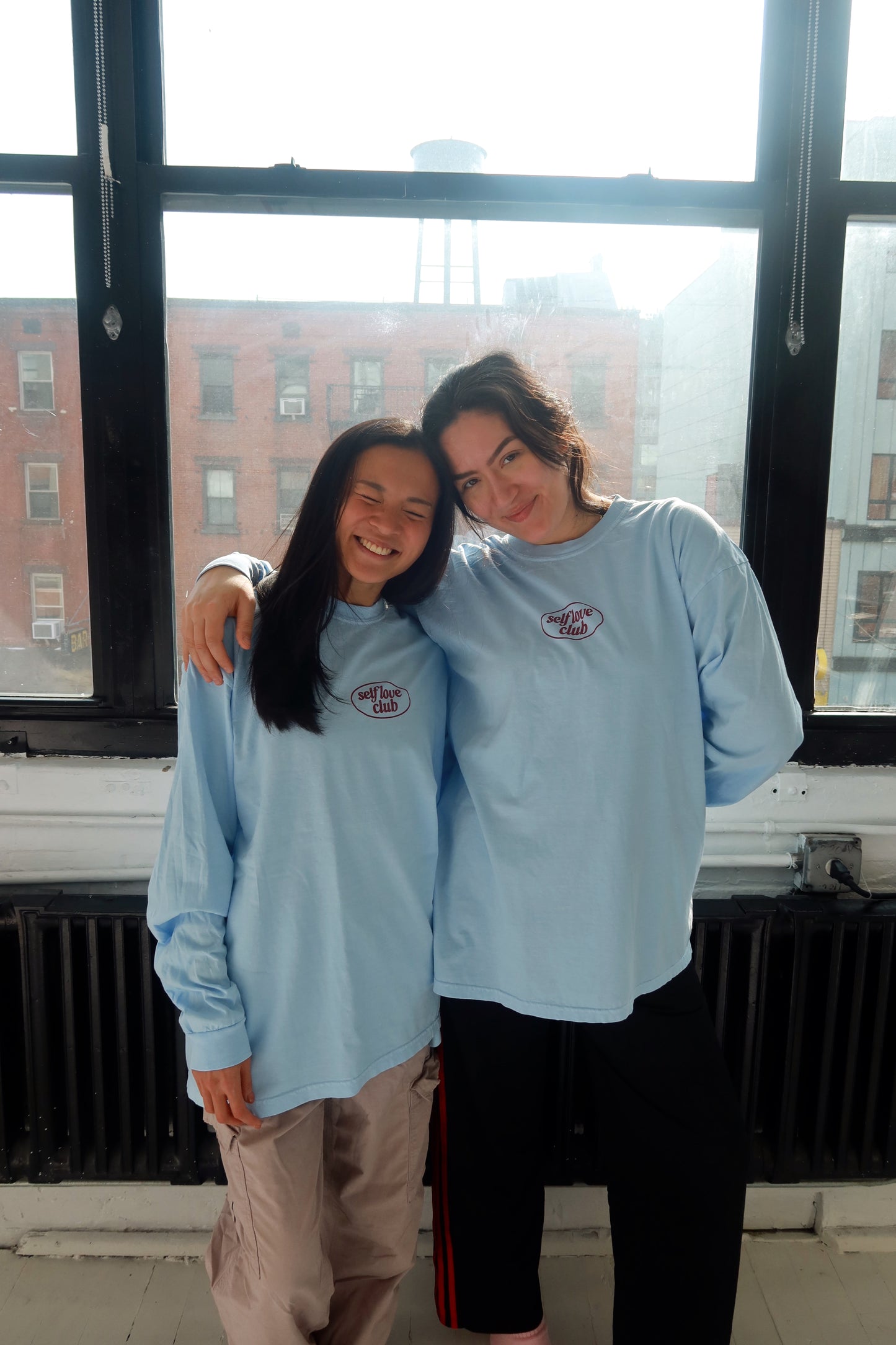Self Love Long Sleeve in Light Blue