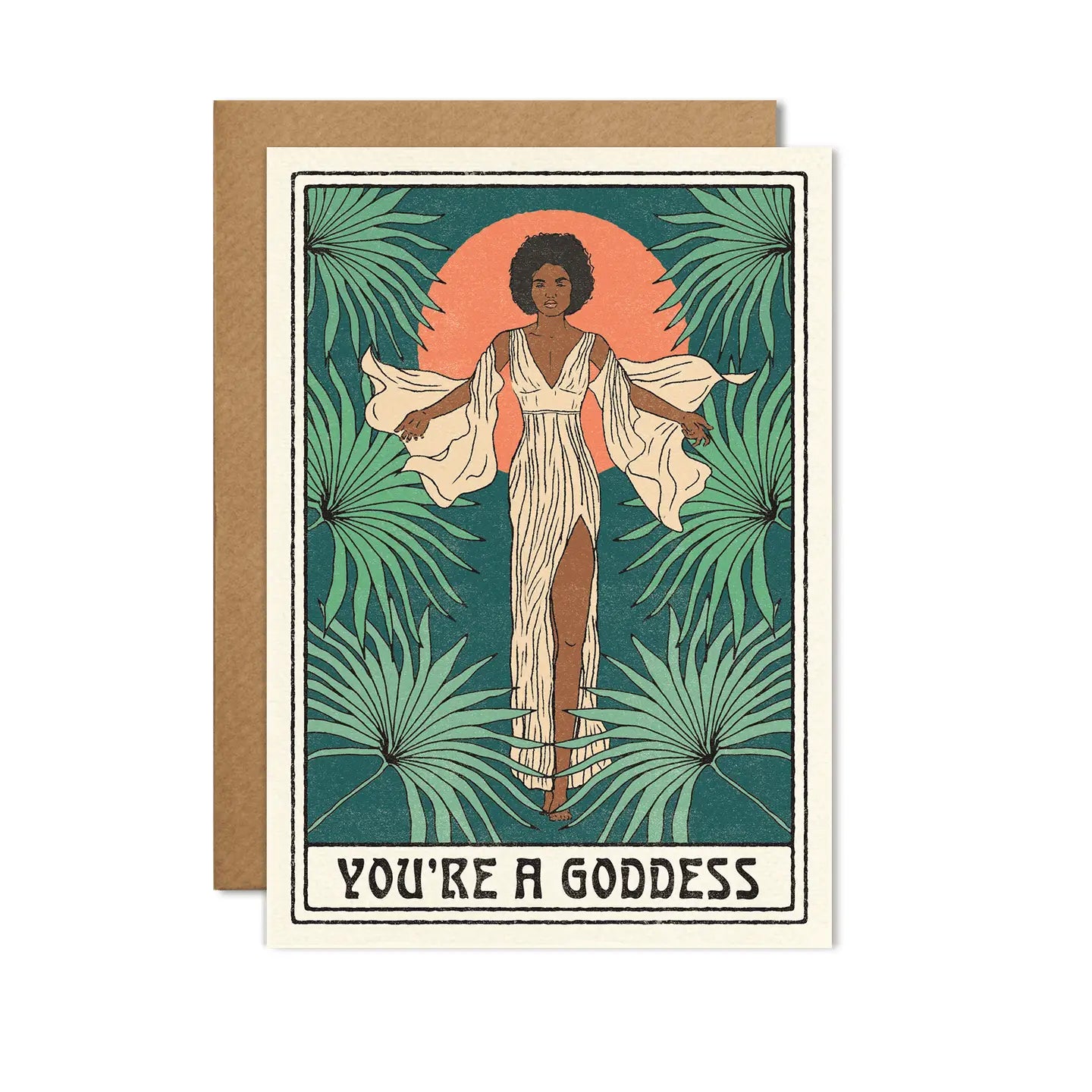 Goddess Greeting Card