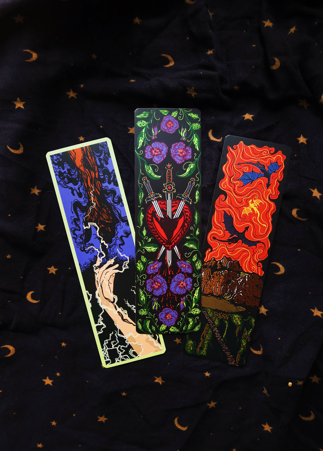 Fourth Wing Bookmark Set