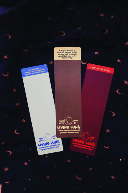 Fourth Wing Bookmark Set