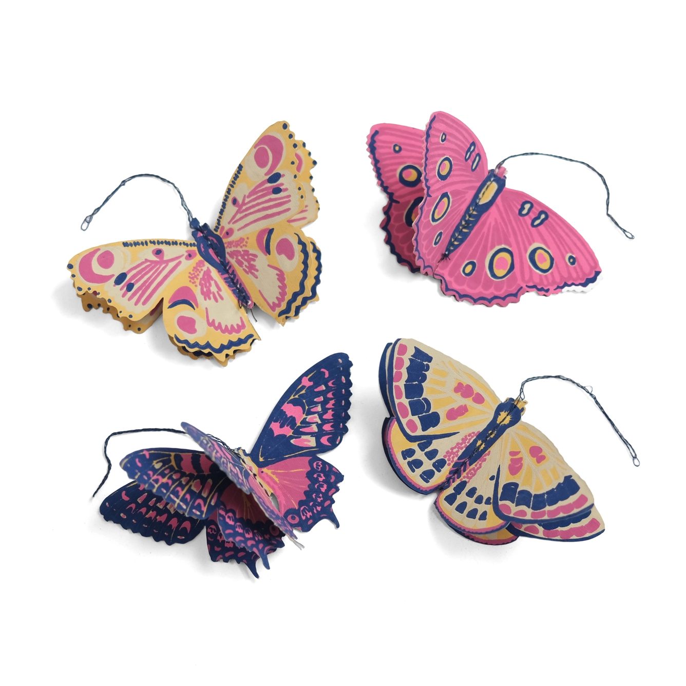 Butterfly Paper Ornaments