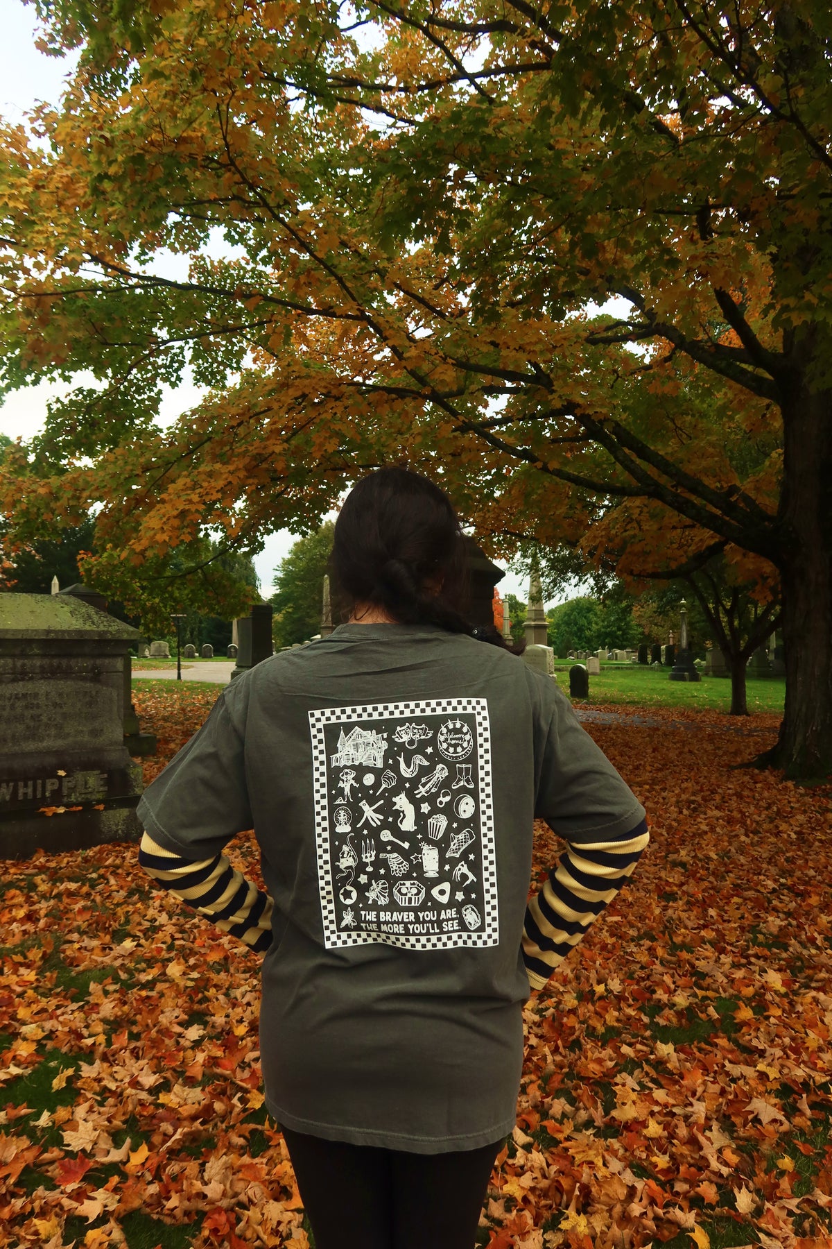Coraline Shirt in Gray *MADE TO ORDER*