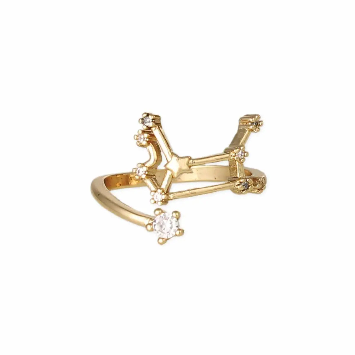 Virgo Constellation Ring