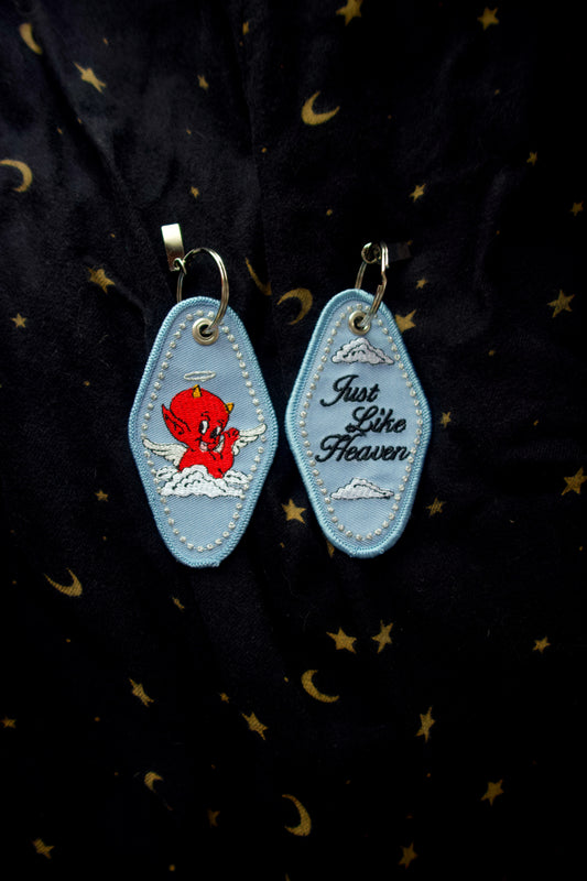 Just Like Heaven Patch Keychain