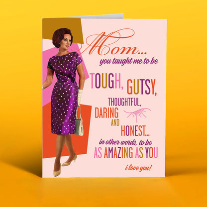 Amazing Mom Greeting Card