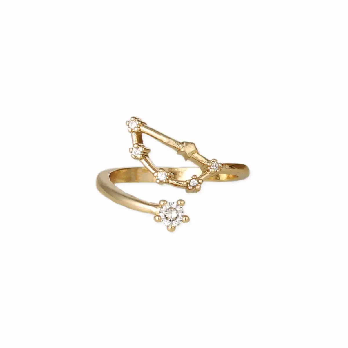 Capricorn Constellation Ring