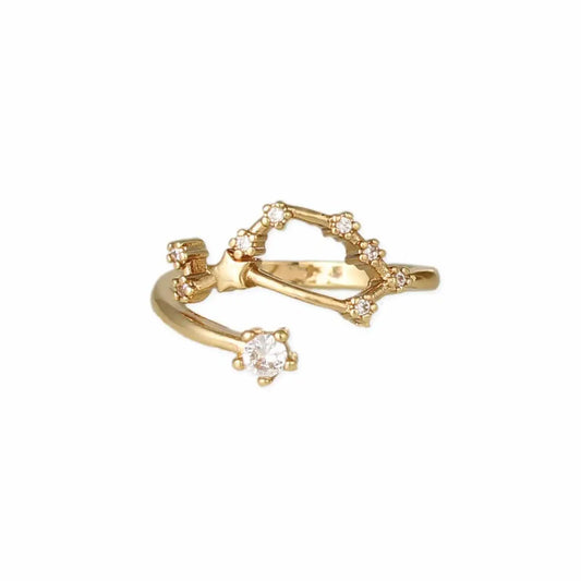 Leo Constellation Ring