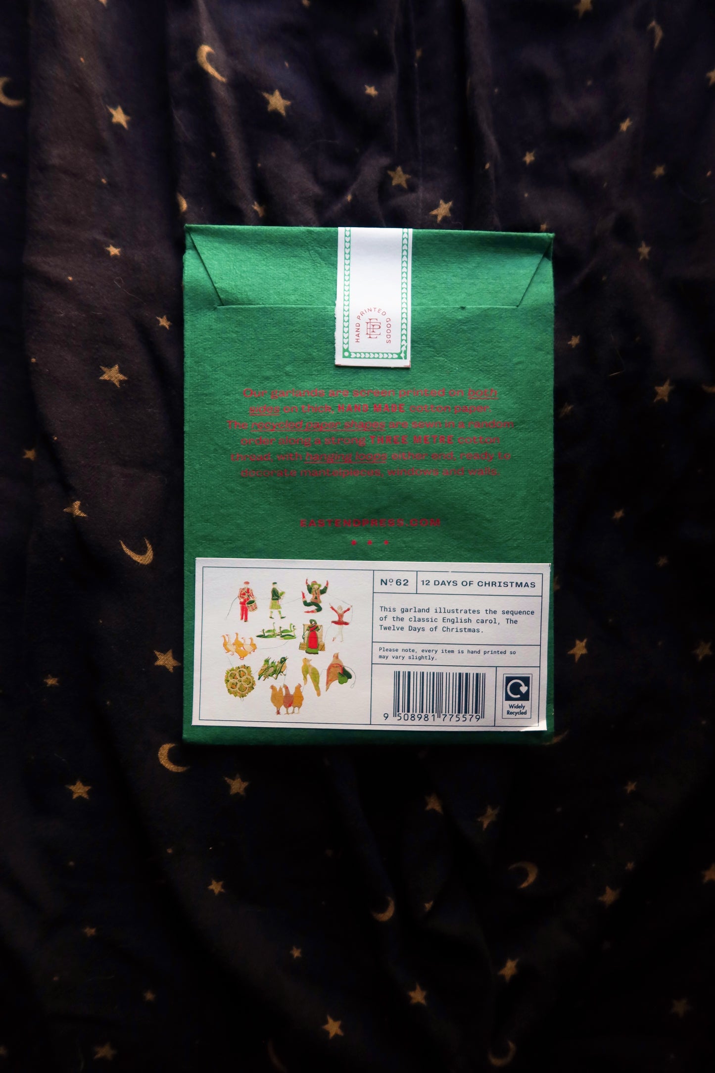 12 Days of Christmas Garland