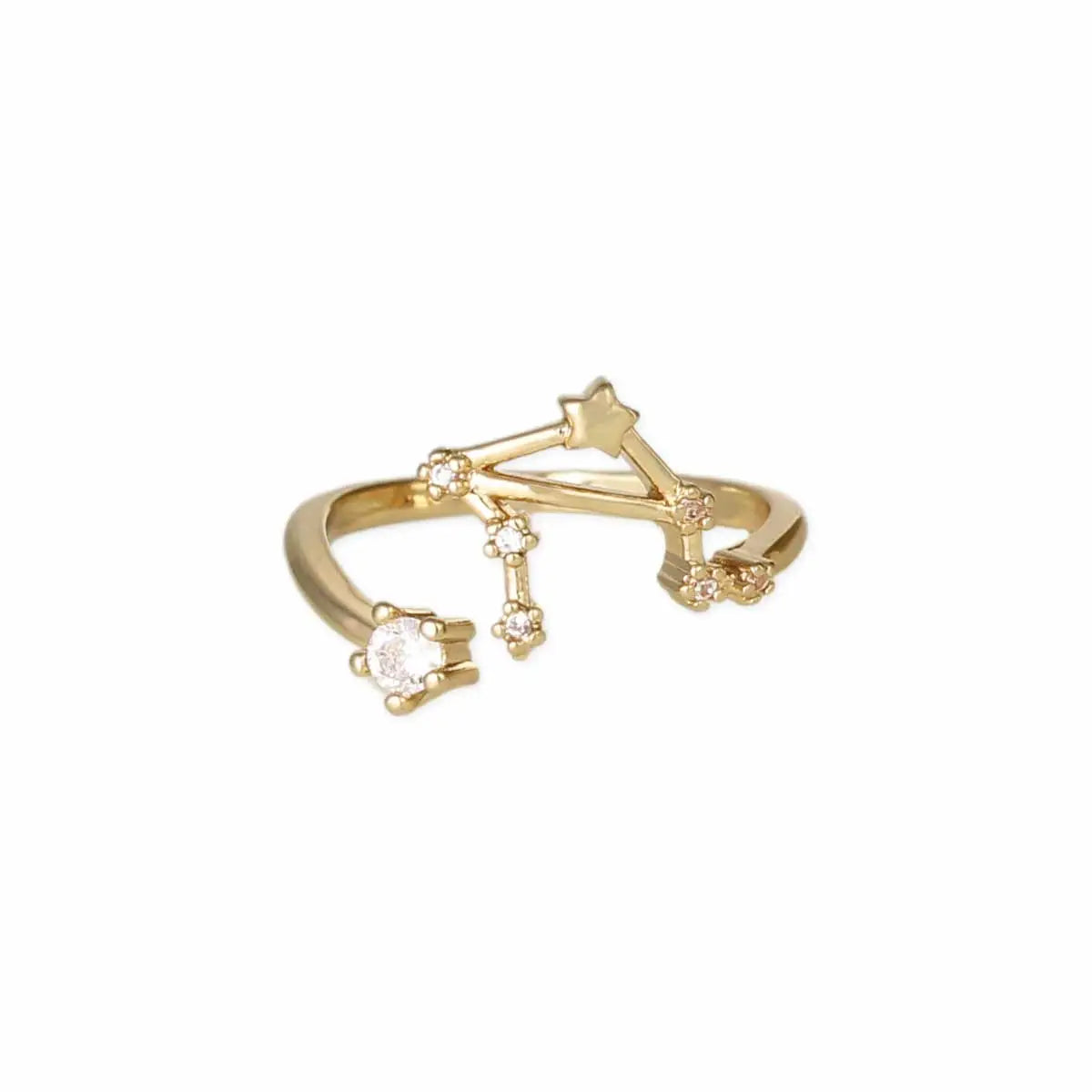 Libra Constellation Ring