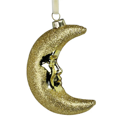 Gold Moon Ornaments