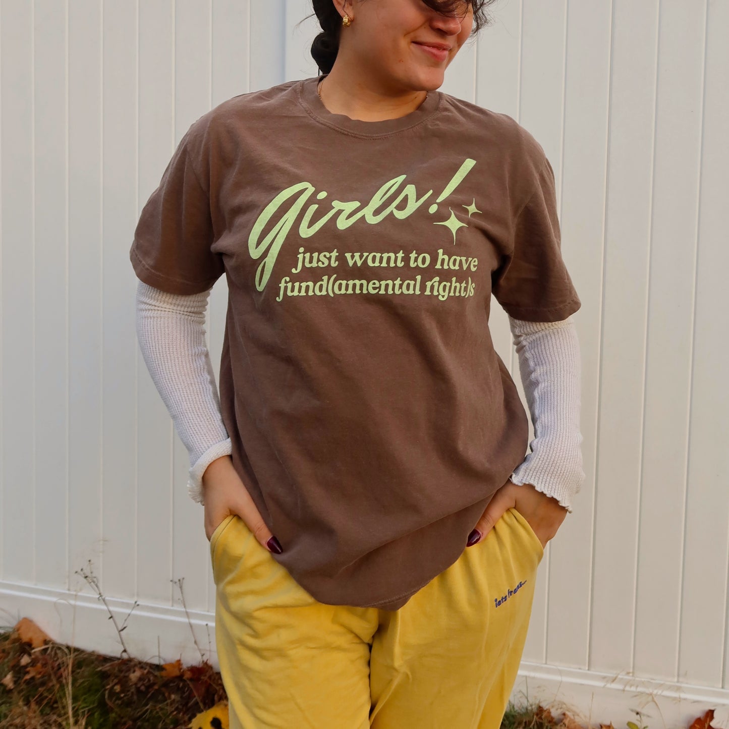 GJWHF Shirt in Brown