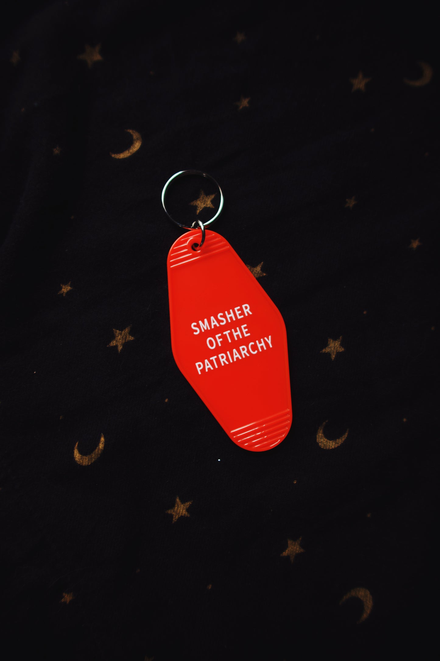 Smasher of The Patriarchy Keychain