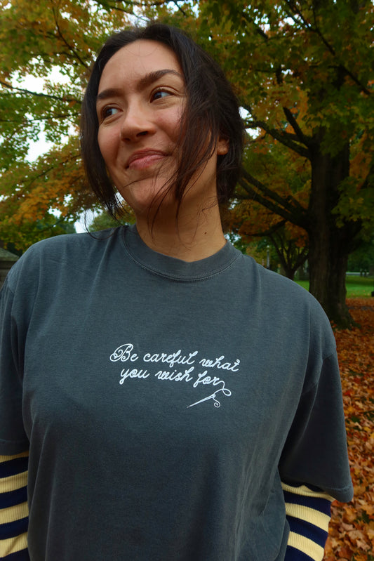 Coraline Shirt in Gray *MADE TO ORDER*