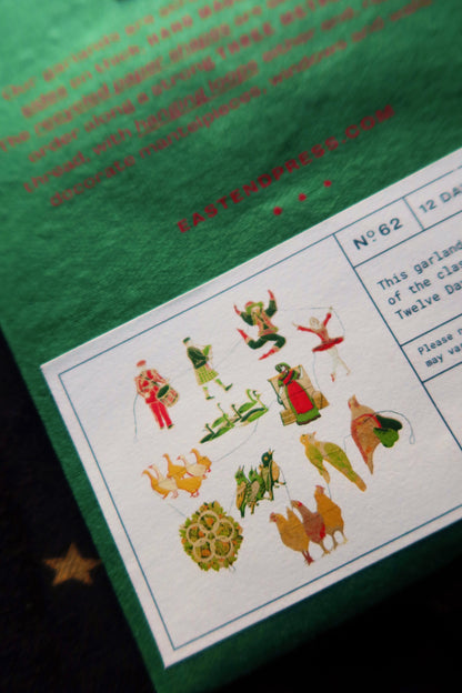 12 Days of Christmas Garland