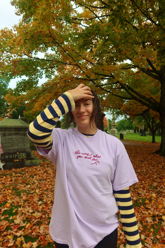 Coraline Shirt in Lilac *MADE TO ORDER*