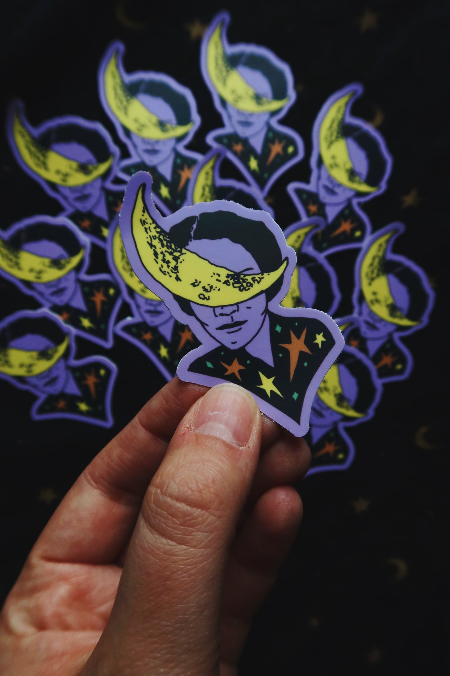 Moon Lady Sticker