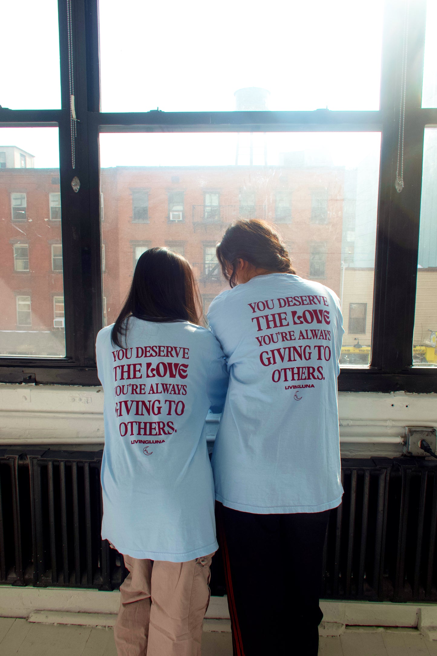 Self Love Long Sleeve in Light Blue