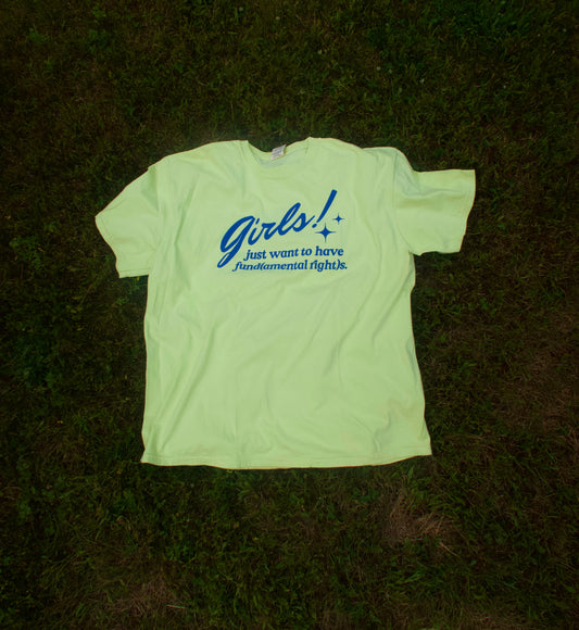 GJWHF Shirt in Lime
