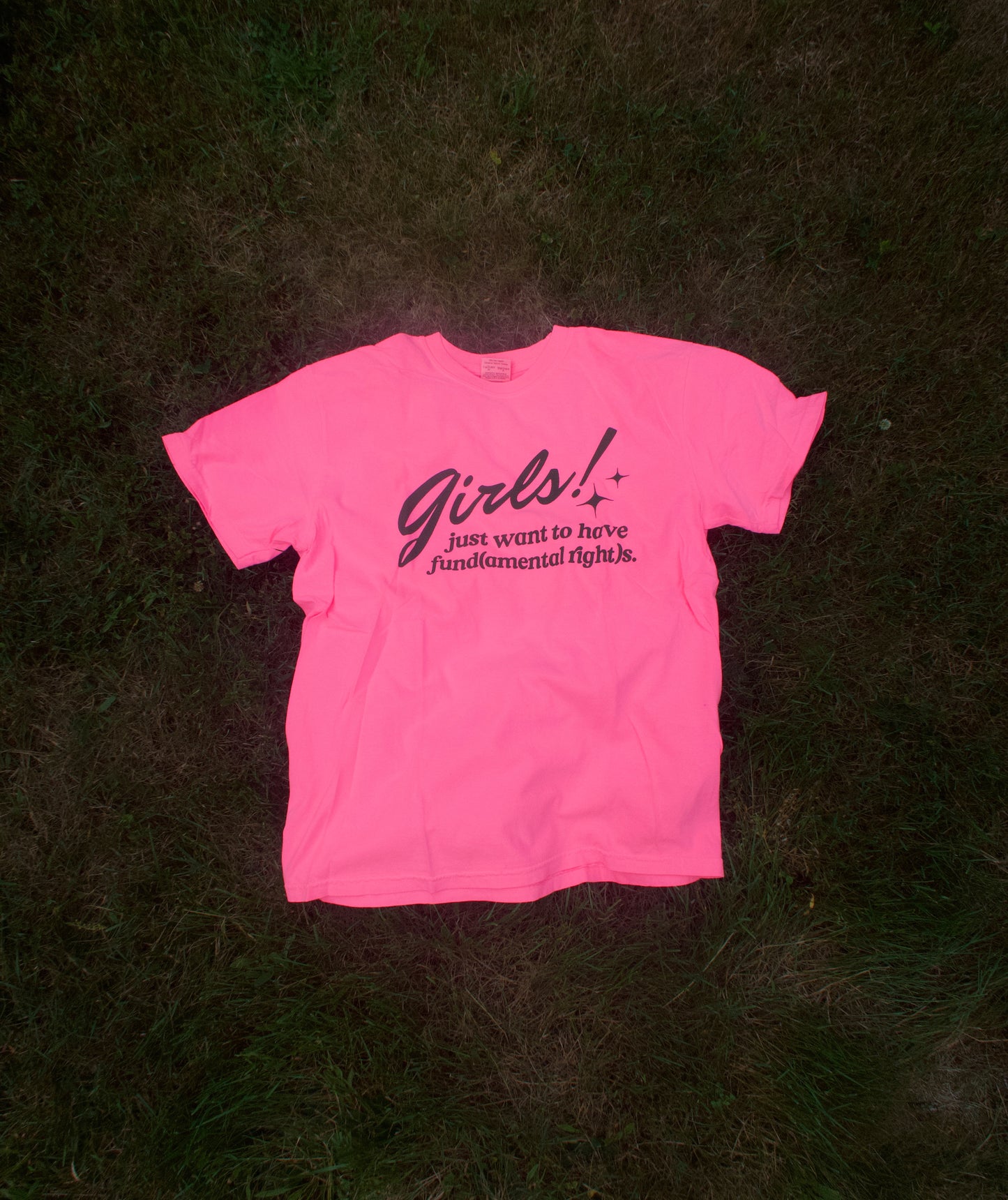 GJWHF Shirt in Hot Pink