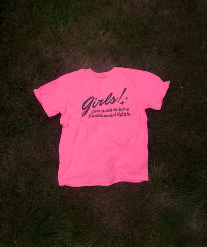 GJWHF Shirt in Hot Pink