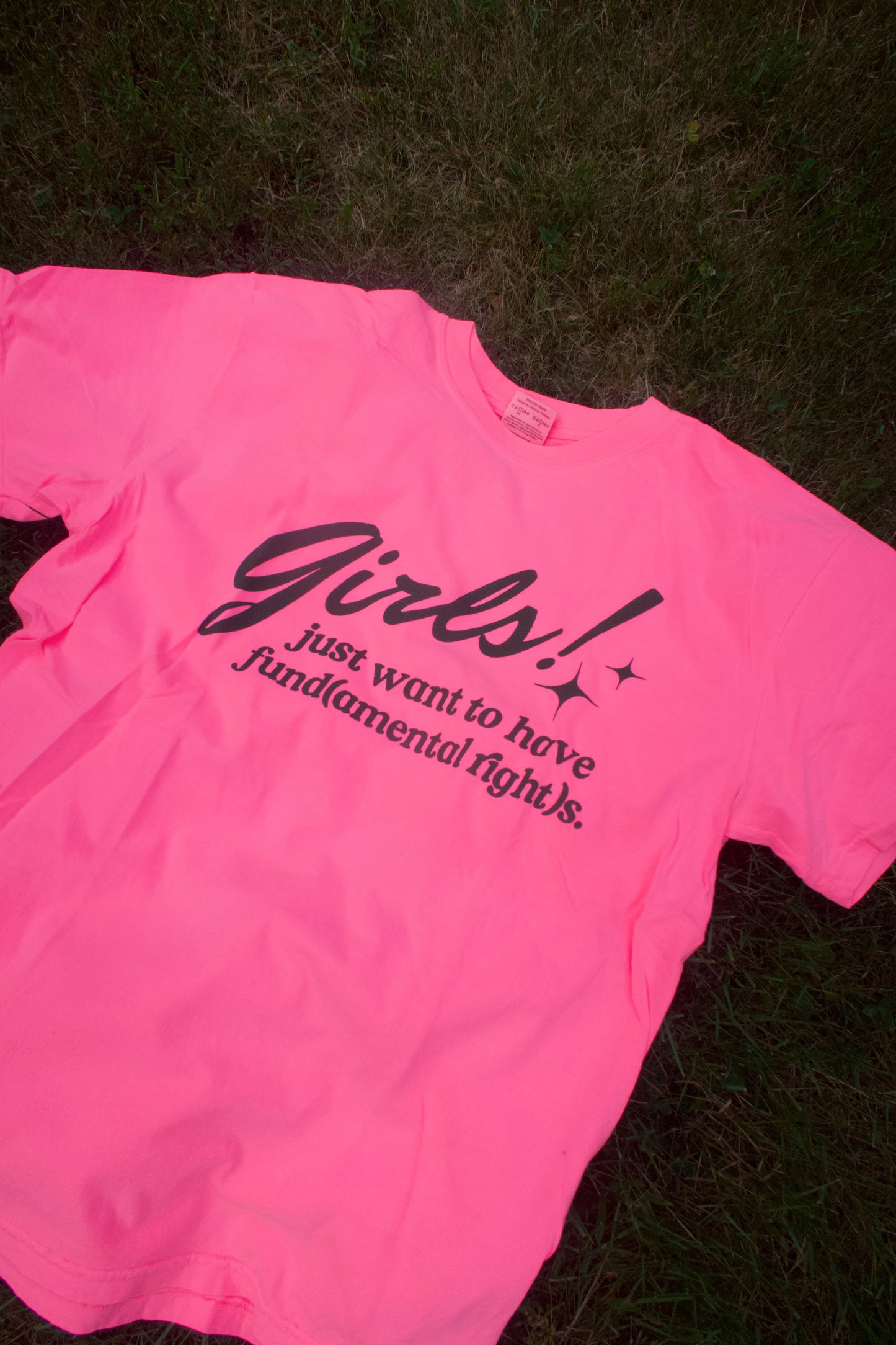 GJWHF Shirt in Hot Pink