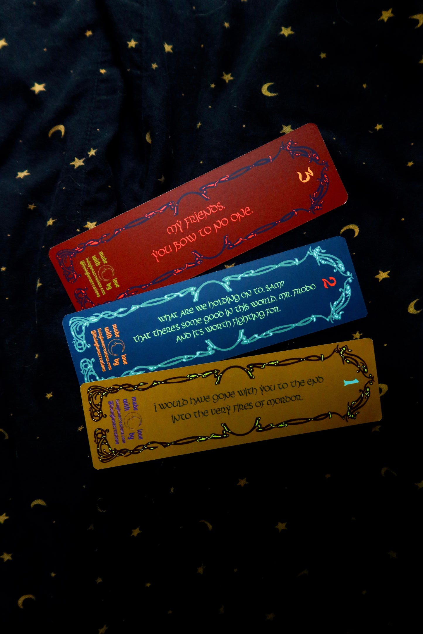 Lord of the Rings Bookmark Bundle of 3