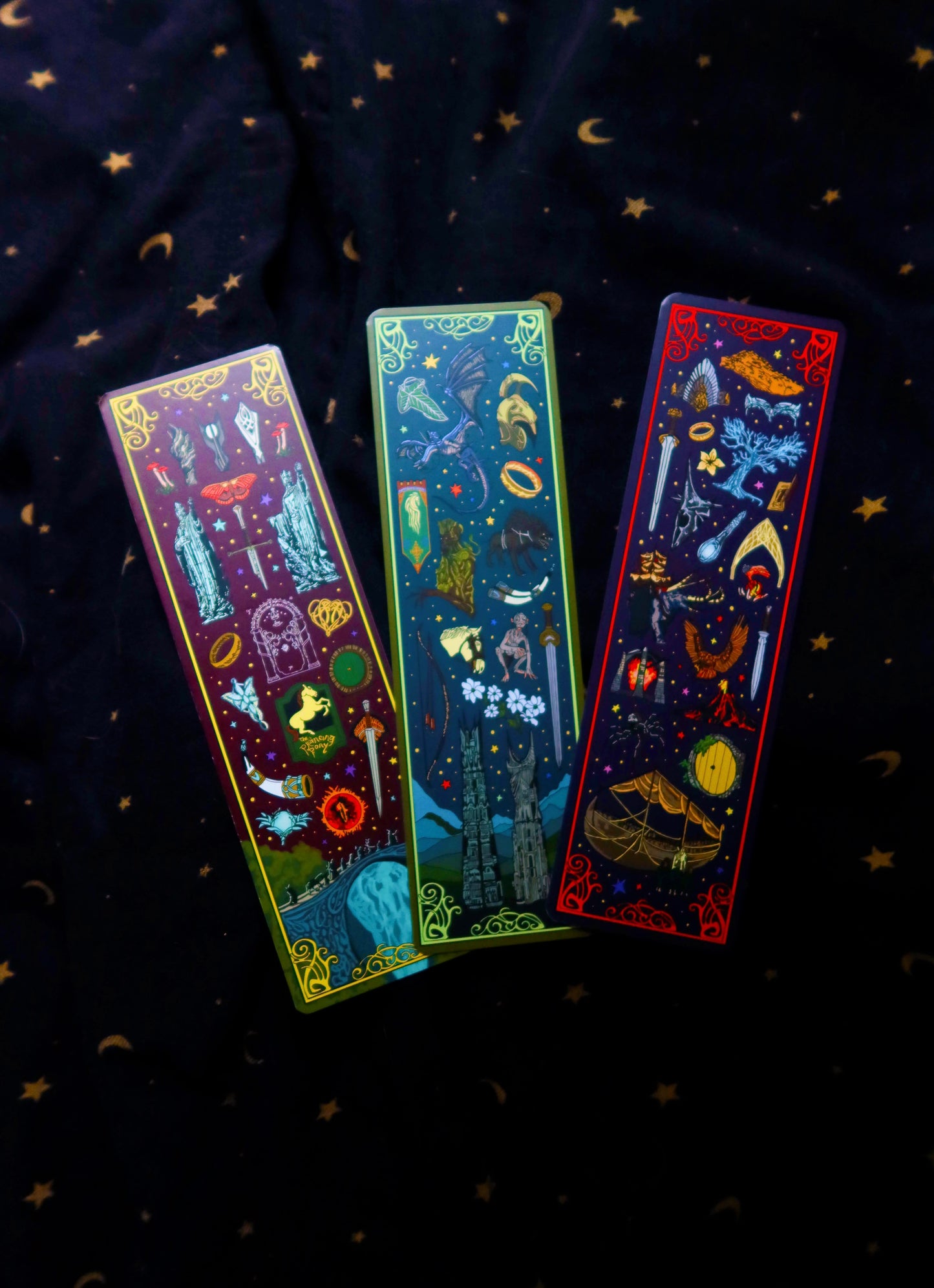 Lord of the Rings Bookmark Bundle of 3
