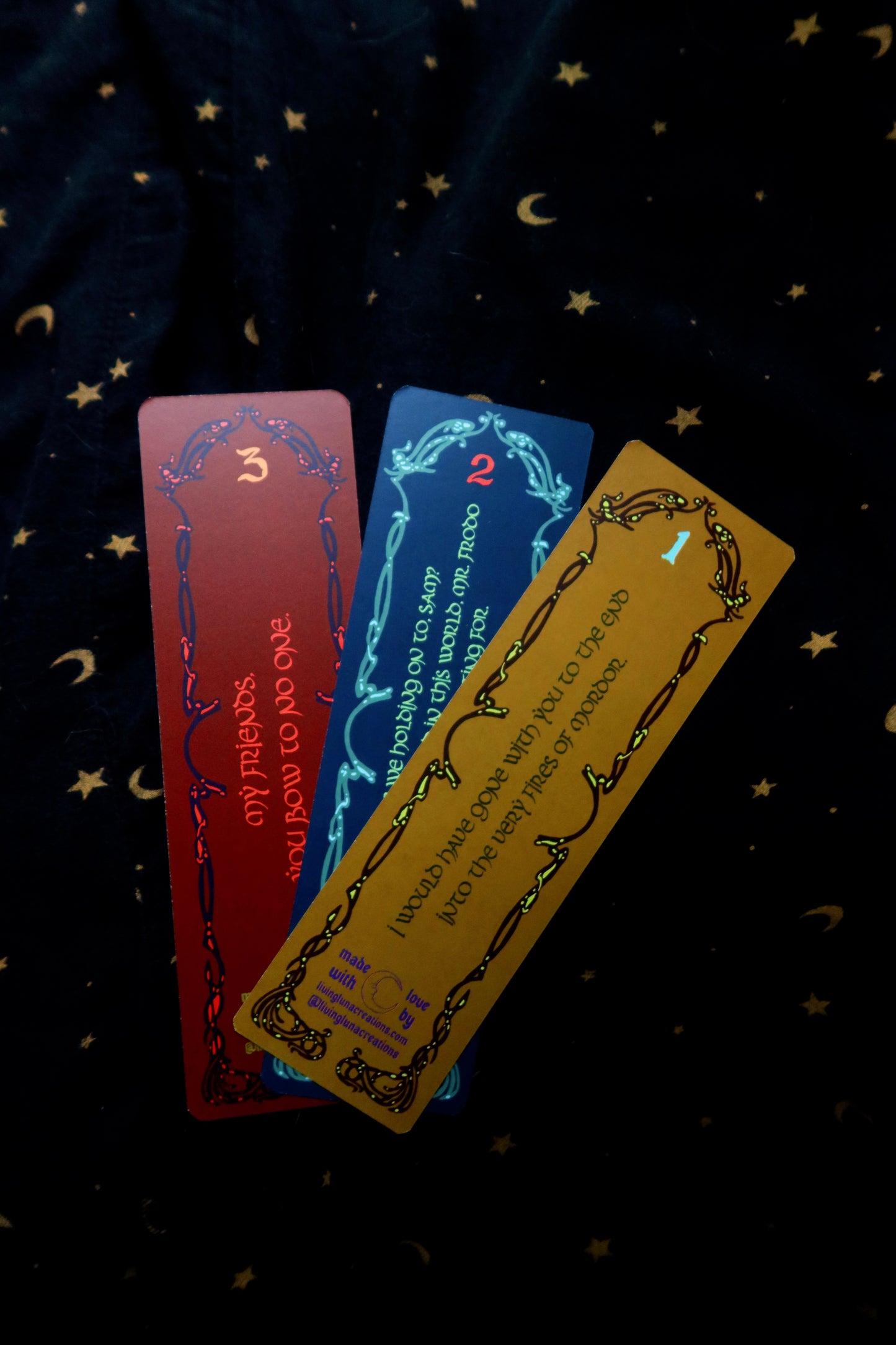 Lord of the Rings Bookmark Bundle of 3