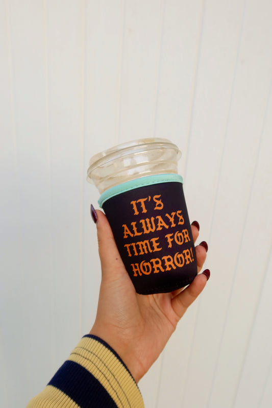 Horror Iced Coffee Sleeve