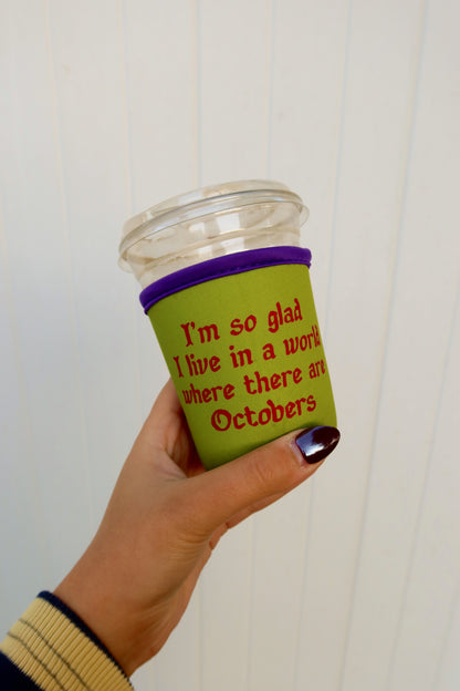 Autumn Iced Coffee Sleeve