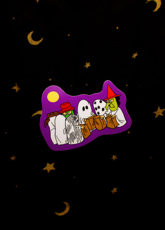 Trick or Treat Sticker