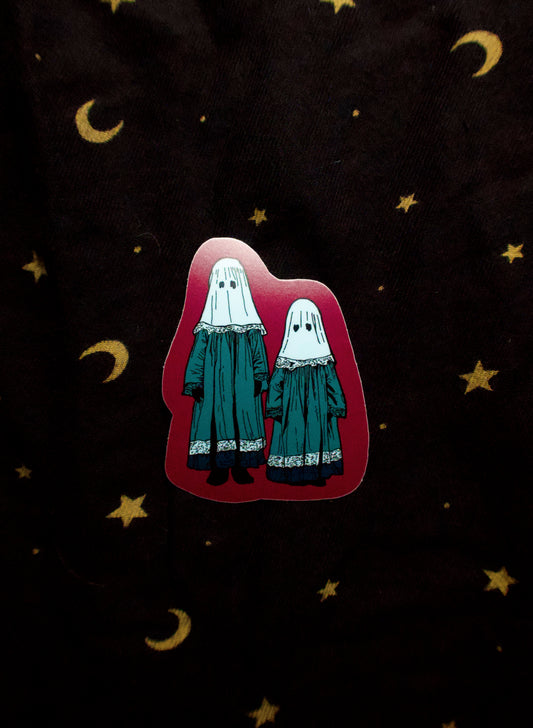 Ghost Twins Sticker