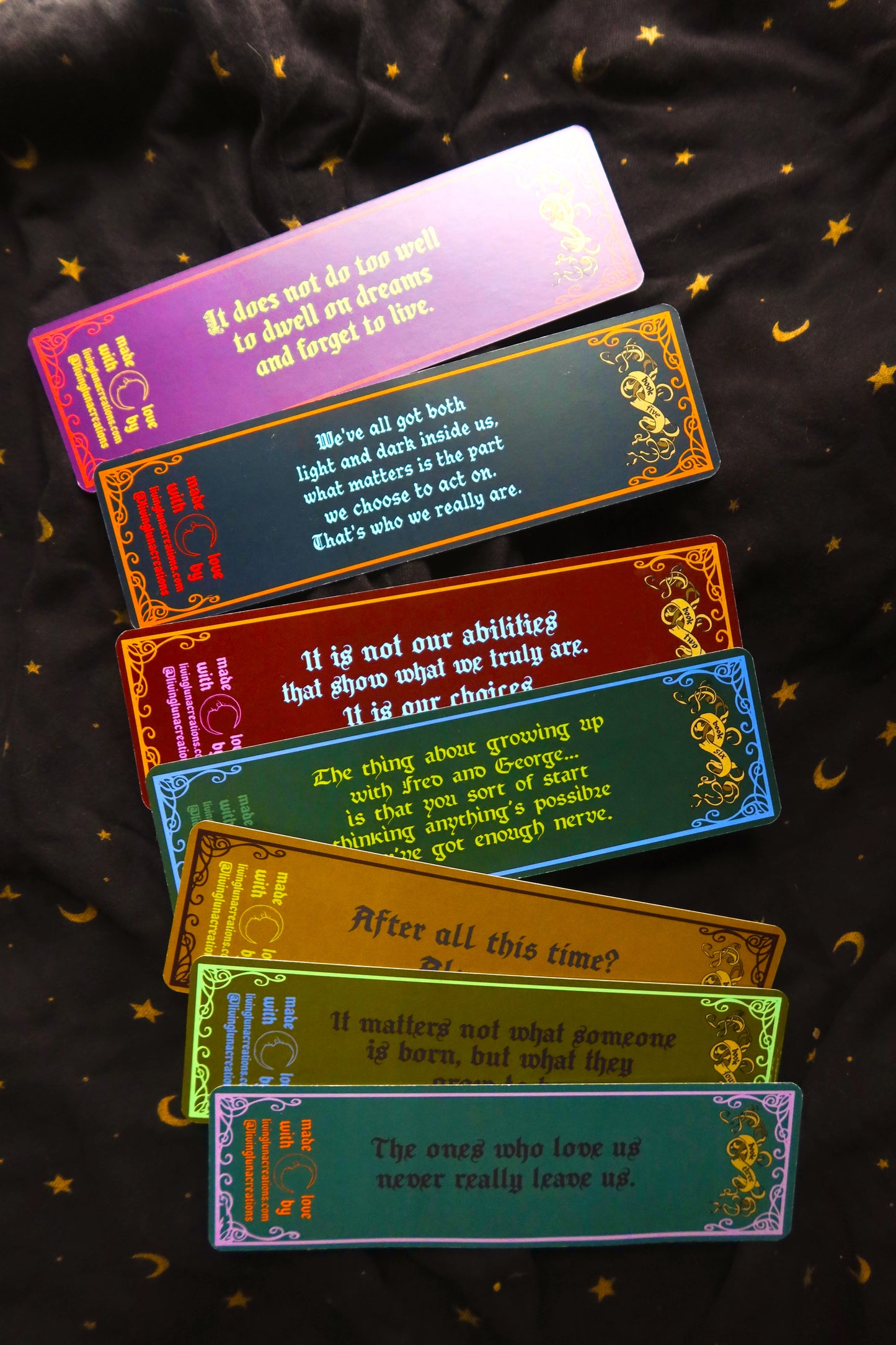 Harry Potter Bookmark Bundle of 7