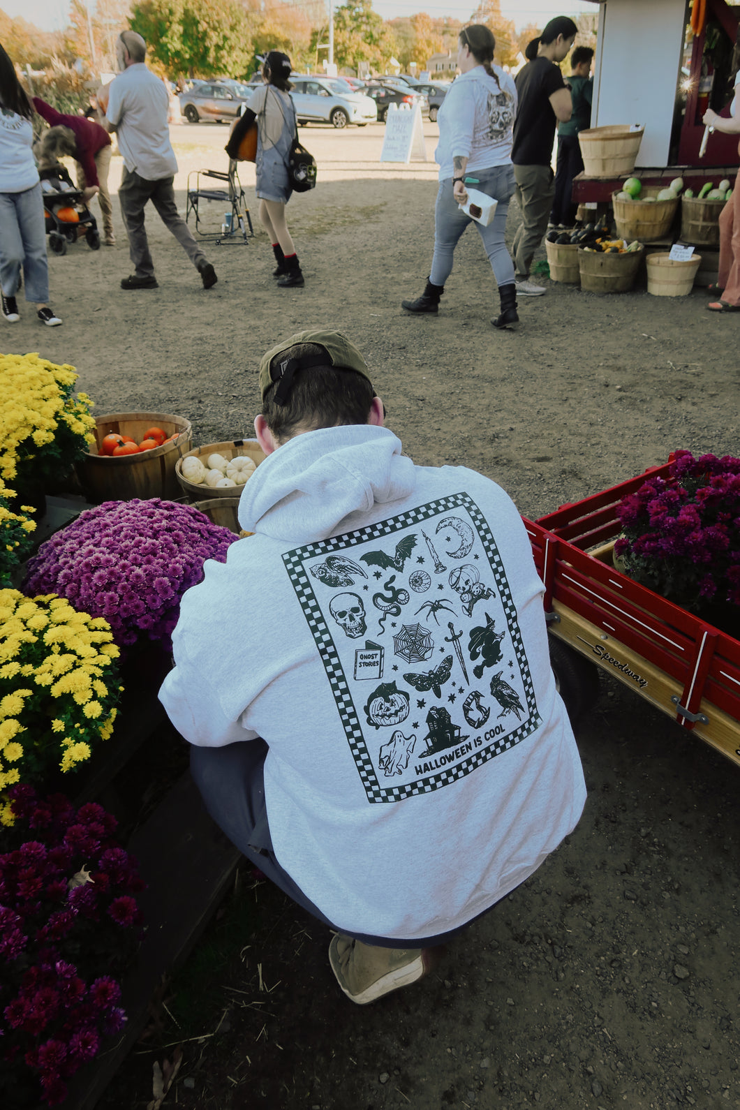 Halloweentown Hoodie in Ash