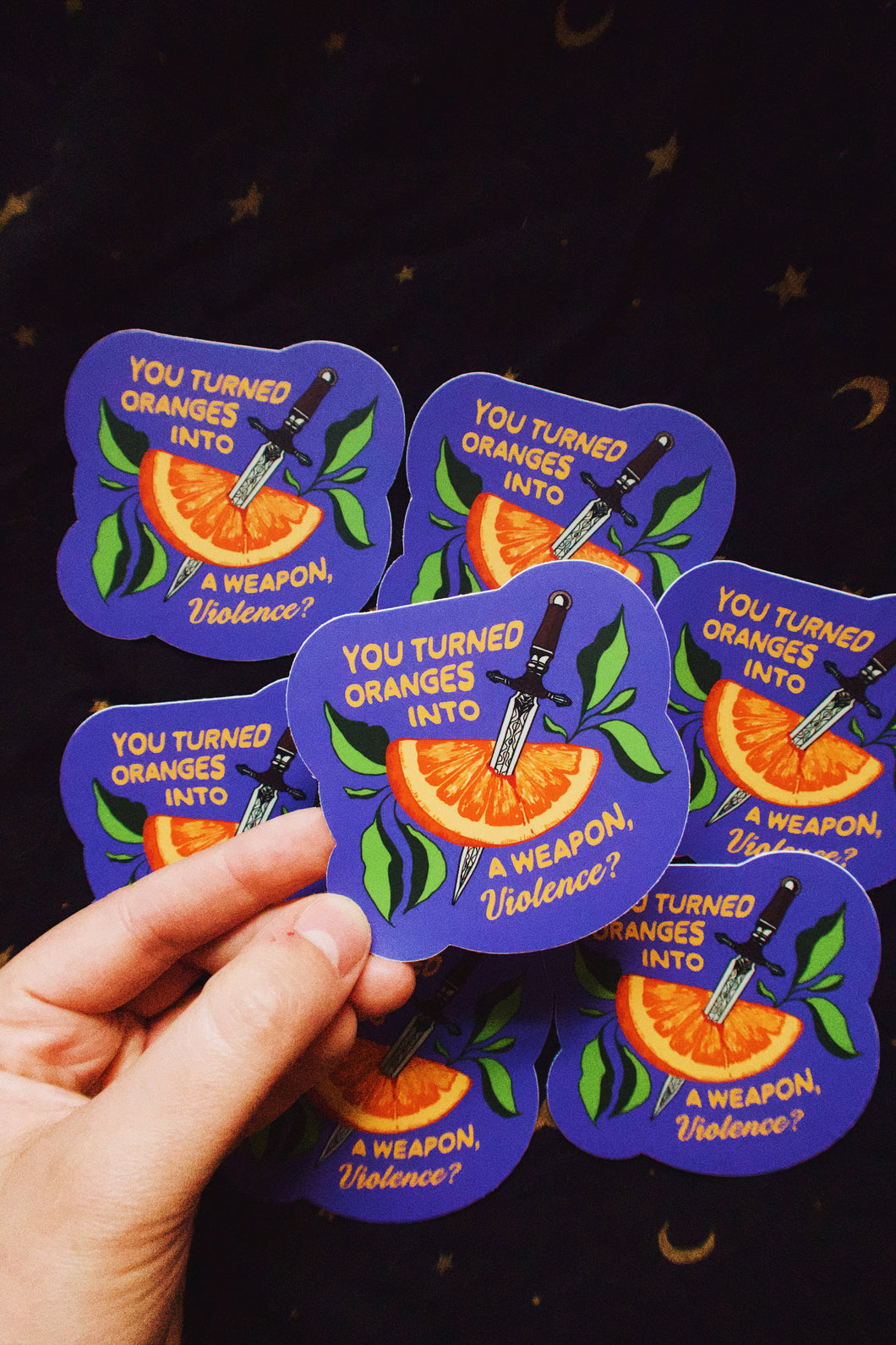 Oranges Weapon Sticker