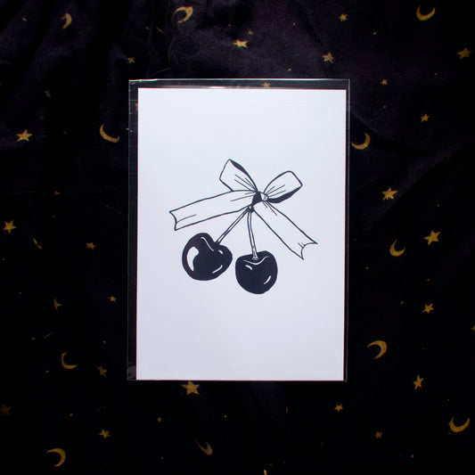 Cherries Mini Print
