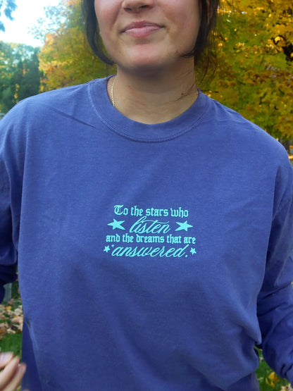 ACOTAR Grid Long Sleeve *MADE TO ORDER*
